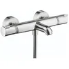 Image de Robinetterie Bain/Douche Ecostat Comfort - HANSGROHE - 2 trous - Gris - Economie deau