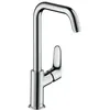 Image de Robinet Mitigeur Lavabo FOCUS 240 Bec Haut Hansgrohe - Chrome - Monotrou - Pivotant