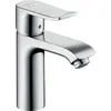 Image de hansgrohe Mitigeur de Lavabo de Salle de Bain Metris 110 EcoSmart avec Tirette et vidage Chromé 31121000