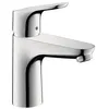 Image de Mitigeur lavabo monotrou économique - Hansgrohe - Focus 100 C3 - Chromé - Hauteur sous bec 100mm