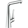 Image de Mitigeur évier - HANSGROHE - Metris - Bec extractible - Pivotant - Chromé