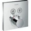 Image de Set de finition - hansgrohe - ShowerSelect - Mitigeur thermostatique - Installation encastrée - Chromé