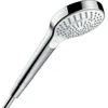 Image de Douchette - HANSGROHE - CROMA SELECT S 110 EcoSmart - 3 jets (Select) - 9 l/min - Blanc/Chromé