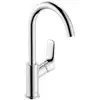 Image de Logis mitigeur de lavabo 210 hansgrohe 71130000 bec haut avec tirette et vidage synthétique 71130000