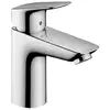 Image de Logis mitigeur de lavabo 100 hansgrohe 71100000 avec tirette et vidage synthétique 71100000