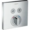 Image de Façade encastrée - hansgrohe - ShowerSelect - 2 fonctions - Chromé - Douche murale