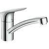 Image de Mitigeur de cuisine HANSGROHE Logis M31 Eco C3 1jet chromé - 71837000