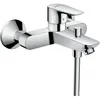 Image de Mitigeur mécanique de baignoire Talis E - HANSGROHE - Chromé - Fixe - Mural - Laiton