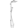 Image de Colonne de douche ou bain douche sans mitigeur HANSGROHE Crometta E 280 EcoSmart chromé