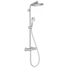 Image de Showerpipe HANSGROHE Crometta S 240 1jet EcoSmart chromé