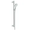 Image de Ensemble de douche 120 3jet avec barre de douche 90 cm blanc/chromé Hansgrohe Raindance Select S