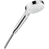 Image de Douchette à main - Hansgrohe - Crometta Vario - 6l/min - Blanc/Chromé - Économie deau