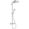 Image de Colonne de douche - Hansgrohe - Croma Select S - 280 mm - 1 jet - Mitigeur thermostatique chromé