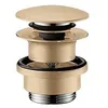 Image de Bonde de vidage - HANSGROHE - 50100140 - Métal - Finition brossée - Couleur bronze