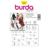 Image de Patron de couture - Burda 8576 - Vêtement de poupée - Facile - Hauteur 29-31 cm