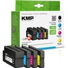 Image de Kmp 1747,4005 Cartouche D'encre Compatible Rendement Élevé (xl) Photo Noire