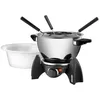 Image de Unold 48615 Appareil à fondue 500 W avec réglage manuel de la température noir argent
