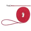 Image de Laisse pour chien - Trixie - 4 mm x 4 mètres - Nylon - Rouge - Réfléchissante
