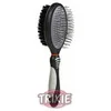 Image de Brosse et Peigne à Crêpe - TRIXIE - 6 × 23 cm - Double Face - Poils Nylon et Métal - Pour Chien