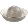 Image de Fontaine à eau en céramique Vital Flow - TRIXIE - 15 L - Gris et blanc
