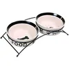 Image de TRIXIE Jeu de bols Eat On Feet 20 cm 32 L