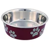 Image de Ecuelle en acier inox pour chien - TRIXIE - 025 l/ø 12 cm - Gris - Petit