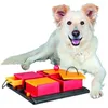 Image de Jeu Poker Box pour chien - TRIXIE - Dog Activity - Jeu de stratégie - Rouge/Jaune - Petit