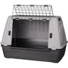Image de Box de transport pour chien TRIXIE Journey - Recyclé - S-M: 77x51x43cm - Noir et gris