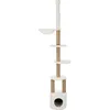 Image de TRIXIE Griffoir pour chat Aurelio 220-250 cm Blanc et marron