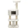 Image de TRIXIE Griffoir pour chats Nelli Blanc et taupe