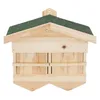 Image de Nichoir moineaux en pin non traité 33×30×21 cm - résistant aux intempéries - Trixie