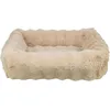 Image de Panier pour chien angulaire Trixie Elli - sable - Beige - 100×70 cm