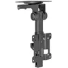 Image de Support décran - MY WALL - HL 45-1 - Inclinable - Rotatif - Plafond Noir
