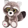 Image de Nici Peluche Raton Laveur Glubschis Clooney 25 Cm Gris Blanc Jouet