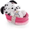 Image de Peluche Animal Endormi - Dalmatien - 12 Cm
