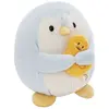 Image de Peluche Pingouin Waddle Avec Canard 27 Cm