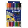 Image de Pelikan Feutre À 2 Couleurs Colorella Twin C 304/10, Rond