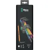 Image de Wera 950 SPKL/9 SM N 6 pans intérieurs Jeu de clés mâles coudées 1.5 mm 2 mm 2.5 mm 3 mm 4 mm 5 mm 6 mm 8 mm 10