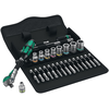 Image de Jeu de clés à douille wera 8100 sa 6 - 28 pièces - 14 po - ouvertures de 5 à 13 mm 8100 SA 6