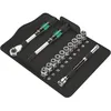 Image de Cliquet 1/2 pouces - WERA - Zyklop Hybrid 8006 SC - 1/2 métrique - trousse textile compacte - pack