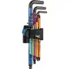 Image de Jeu de tournevis hexagonal wera 950 spkl9 sm hf - 9 pièces avec fonction de maintien et codage couleur 950 SPKL/9 SM HF