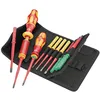 Image de Wera Kraftform Kompakt VDE 16 Torque extra slim 1 Jeu de tournevis dynamométriques