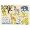 Image de Goki 57829 Puzzle Puzzle À Formes 9 Pièce(s) Faune