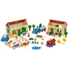 Image de Maison de poupée en bois - GOKI - MA FERME - Rouge - Fille - 71 pièces