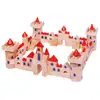 Image de Goki Wooden Building Blocks Castle, 145dlg.