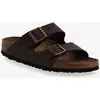 Image de Sandales Birkenstock Arizona Birko-Flor largeur étroite marron - 37