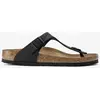 Image de Sandales Birkenstock Gizeh Birko-Flor largeur normale noir - 36