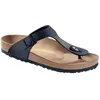 Image de Nu-pieds - Birkenstock - Gizeh - Noir - Boucle de serrage - Synthétique