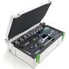 Image de Clé à cliquet 1/4 - FESTOOL - SYSTAINER - Jeu de 37 pièces avec adaptateurs flexibles et rallonges combinables