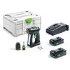 Image de Perceuse visseuse 18v c 18 hpc 4,0 i plus + 2 batteries 4ah + chargeur rapide + systainer sys3 festool 576435 779901